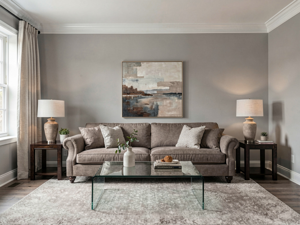 Interior design styles transitional living room blending classic and contemporary elements