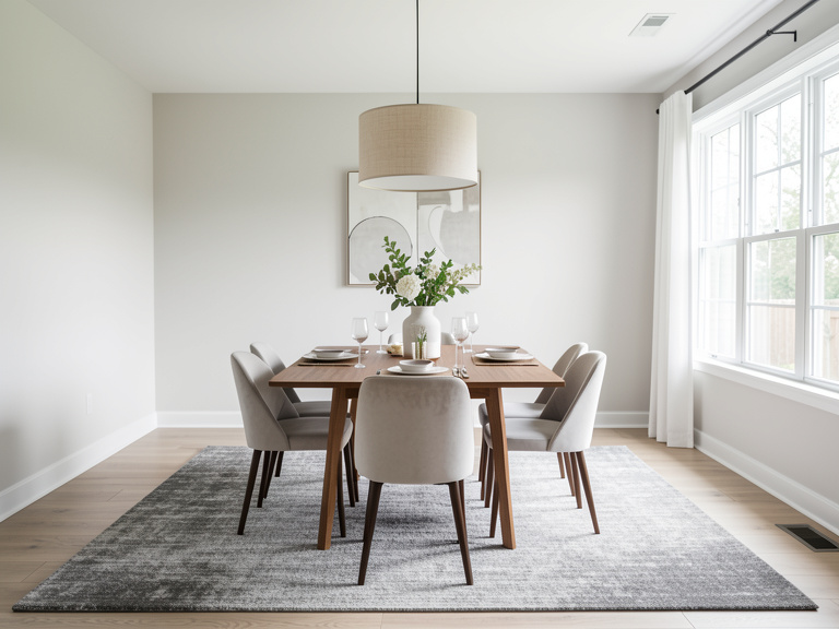 Staged Dining Room