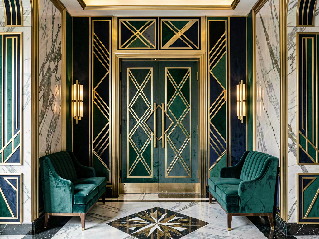 Art Deco entryway design