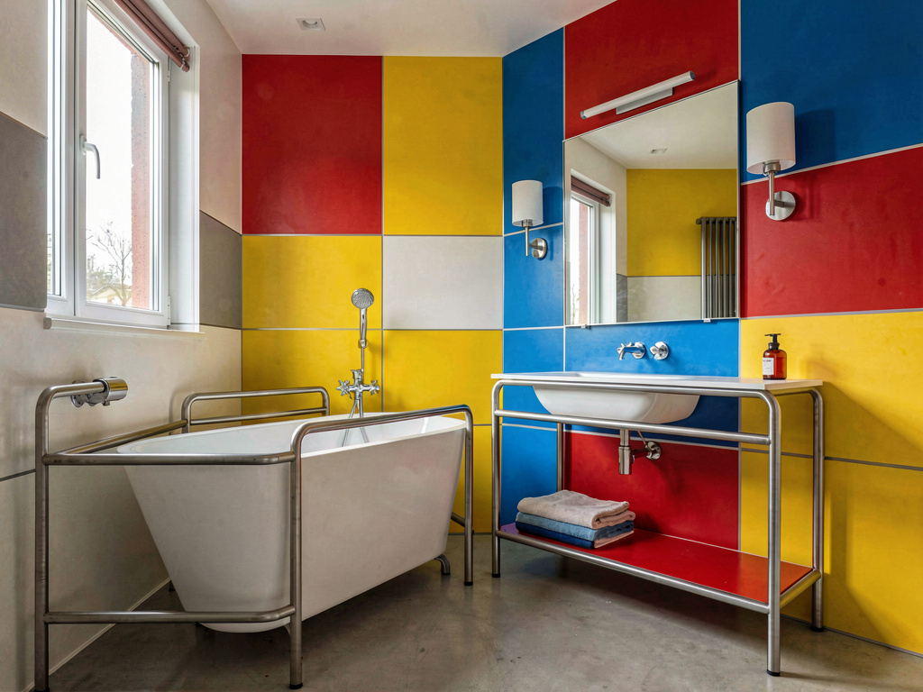 Bauhaus bathroom design