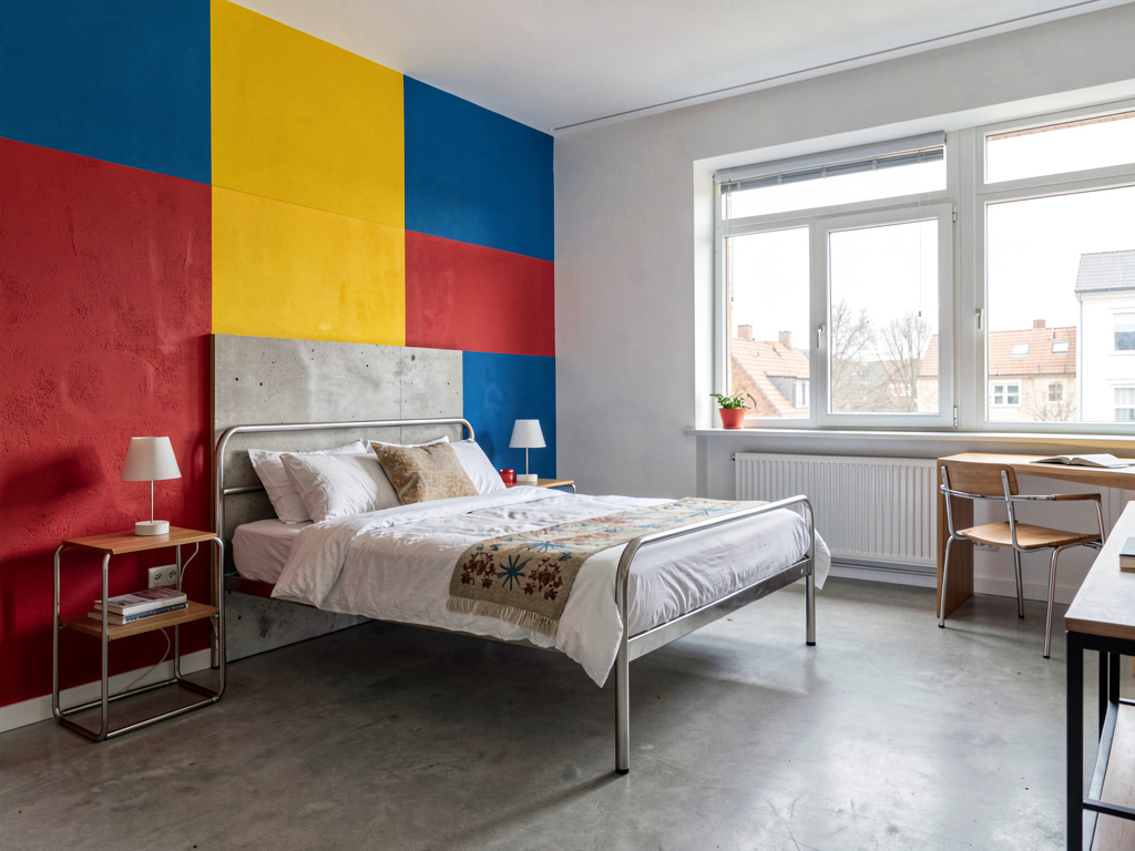 Bauhaus bedroom design