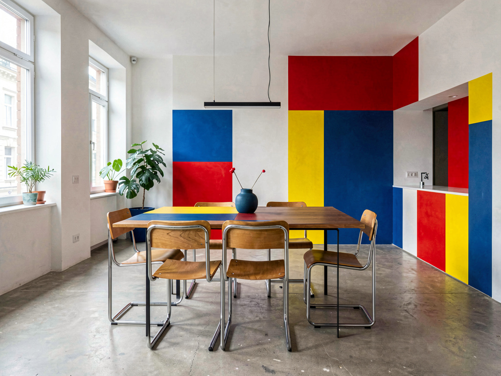 Bauhaus dining room design