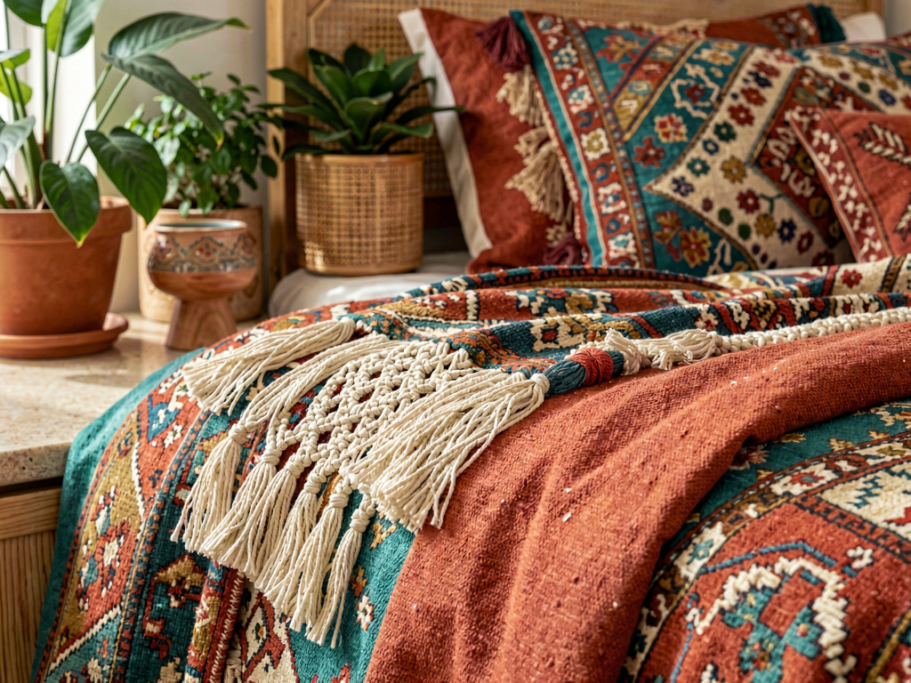 Bohemian Bedroom detail shot