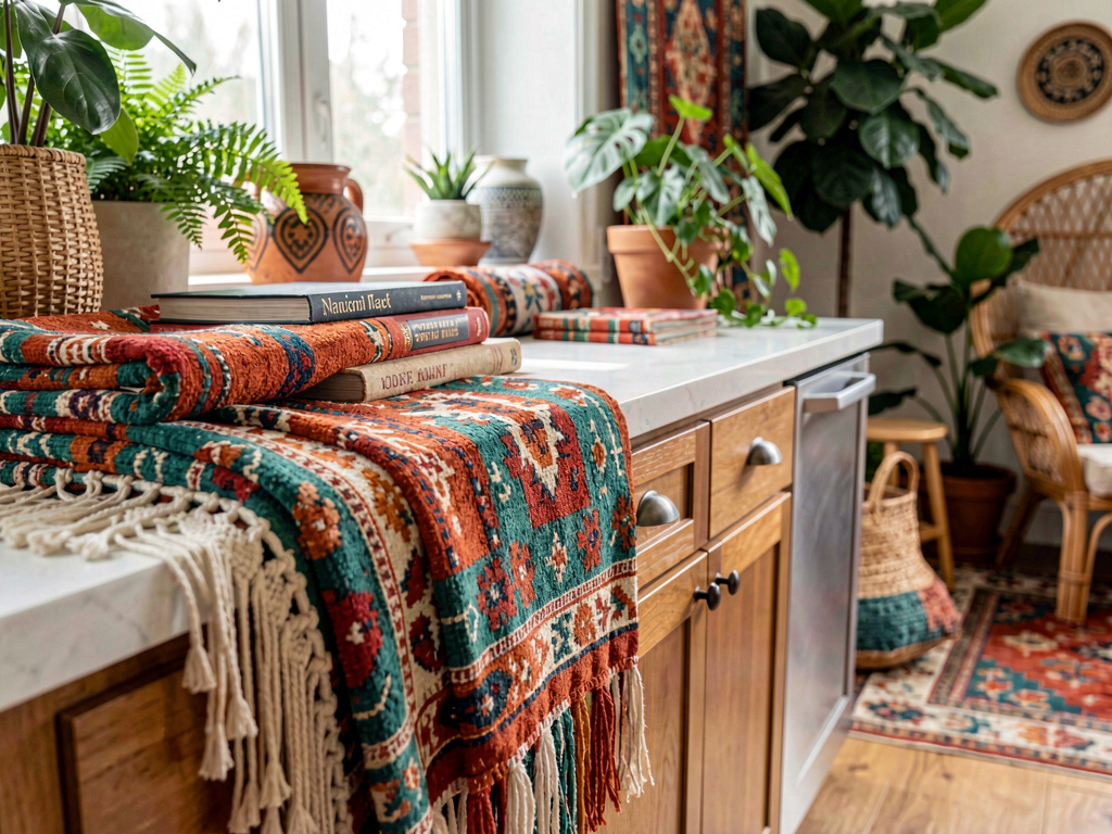 Bohemian Living room detail shot