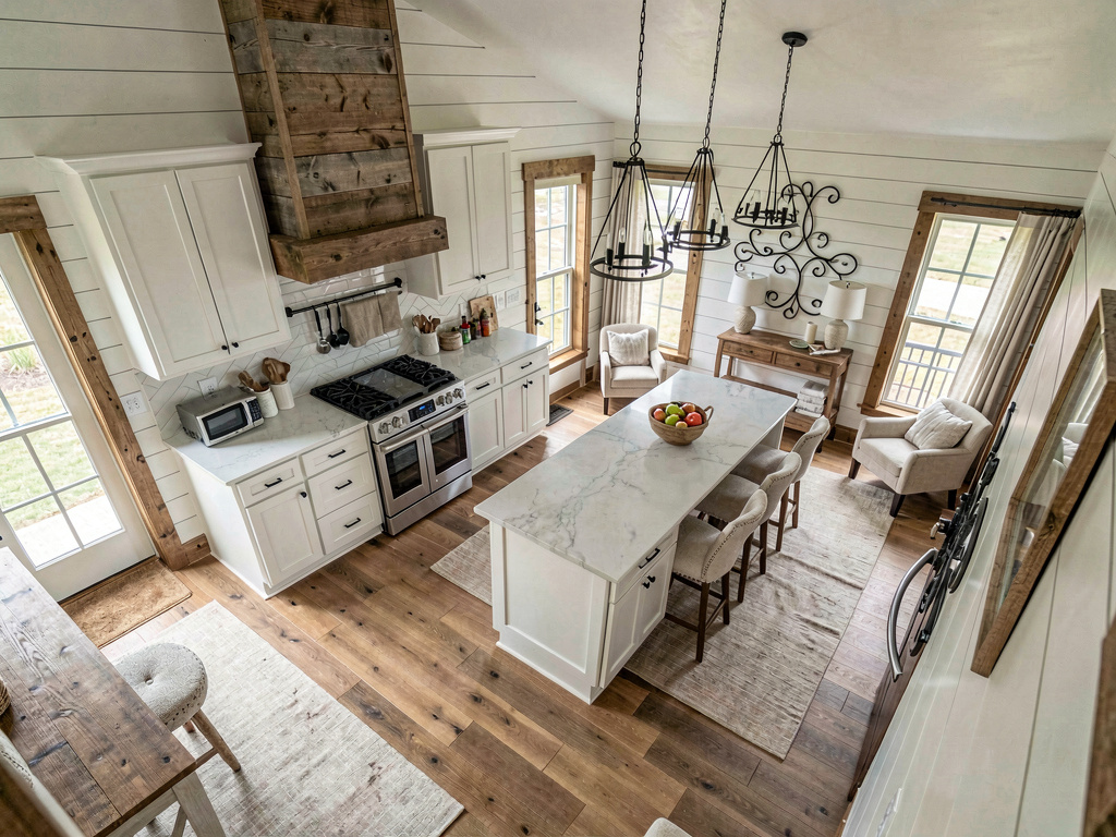 Farmhouse Kitchen alternate angle