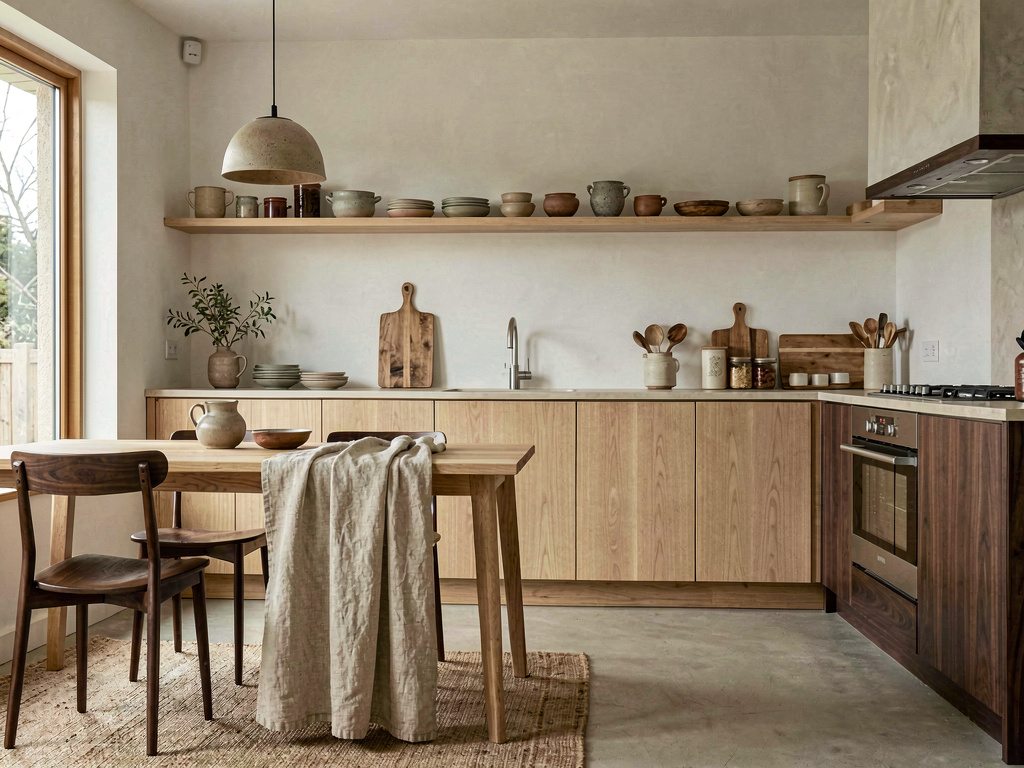 Japandi kitchen design