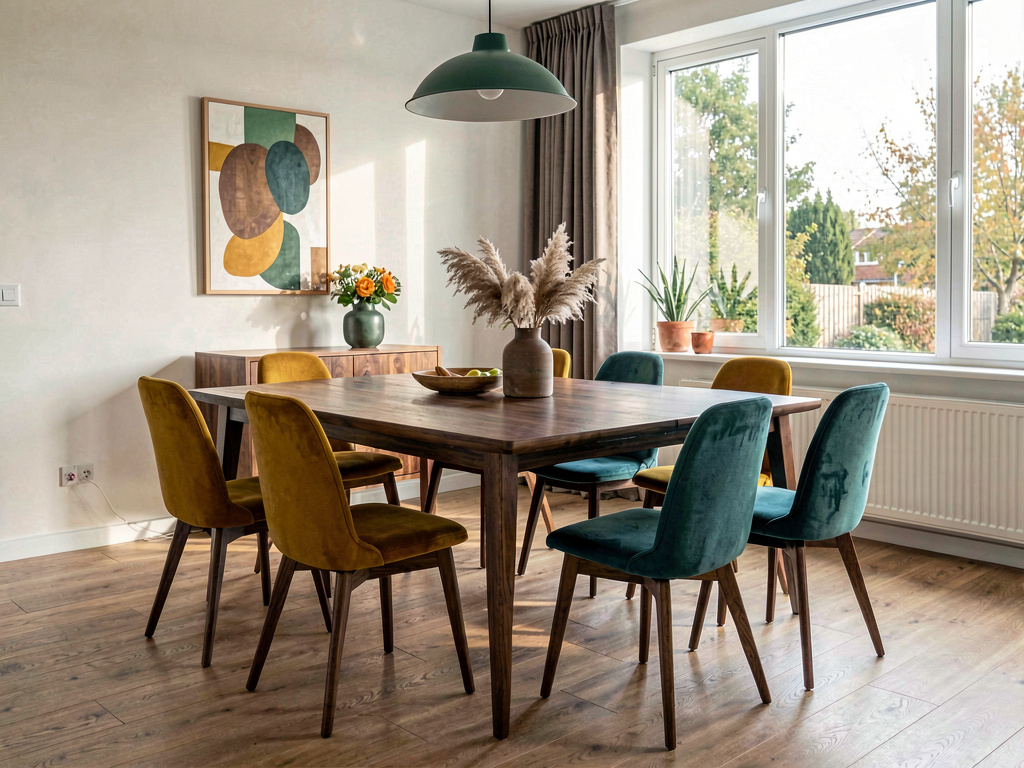 Mid-Century Modern dining room design