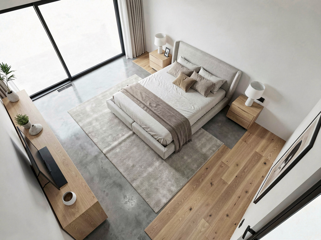 Modern Bedroom alternate angle