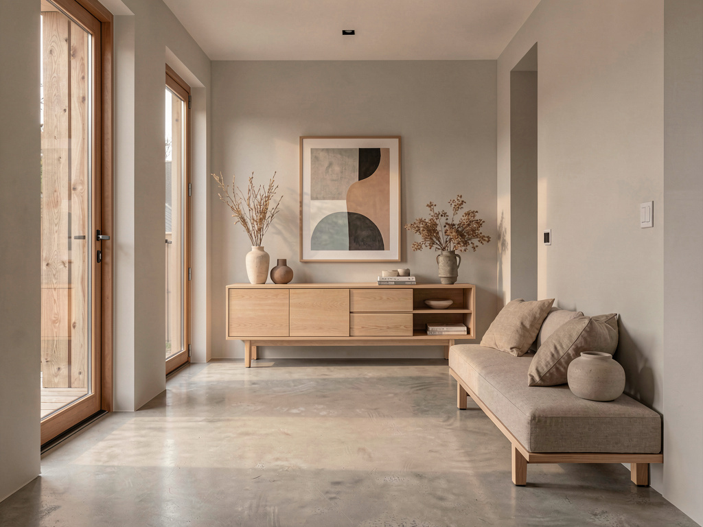 Modern entryway design