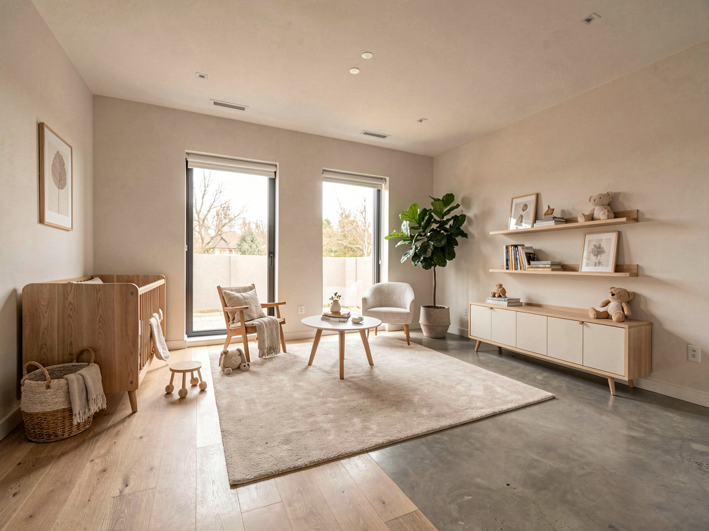 Modern nursery design
