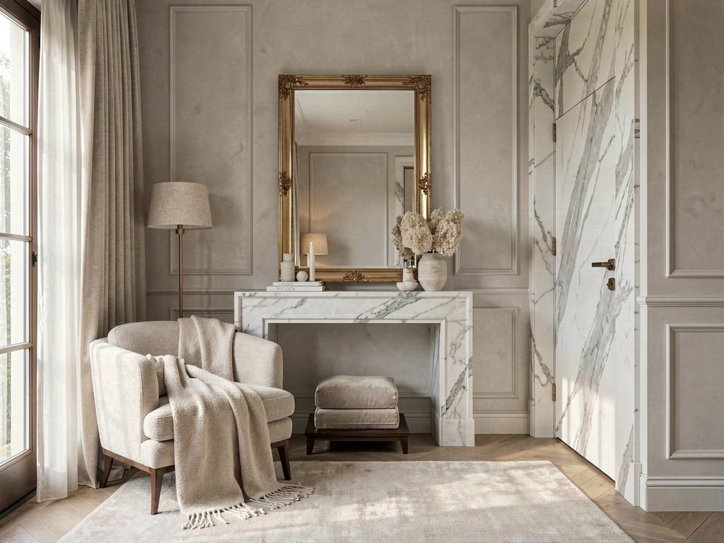 Quiet Luxury entryway design