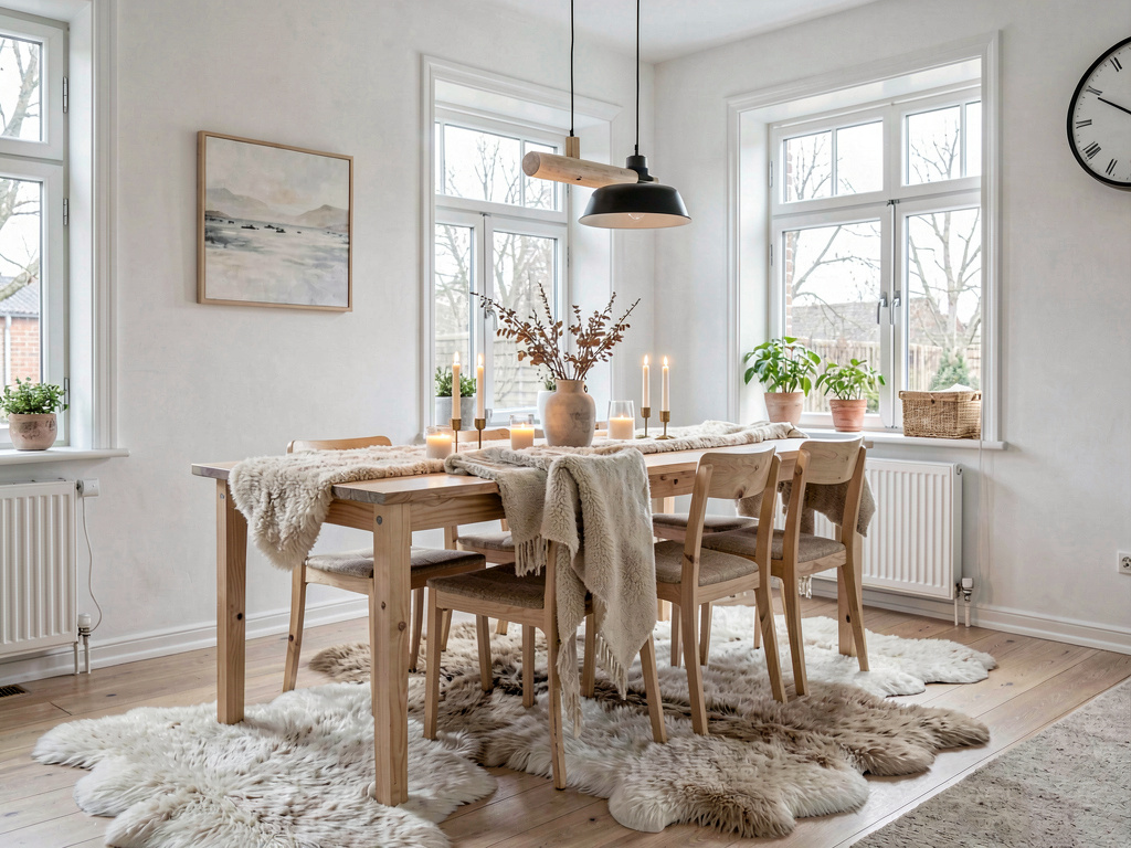 Scandinavian dining room design