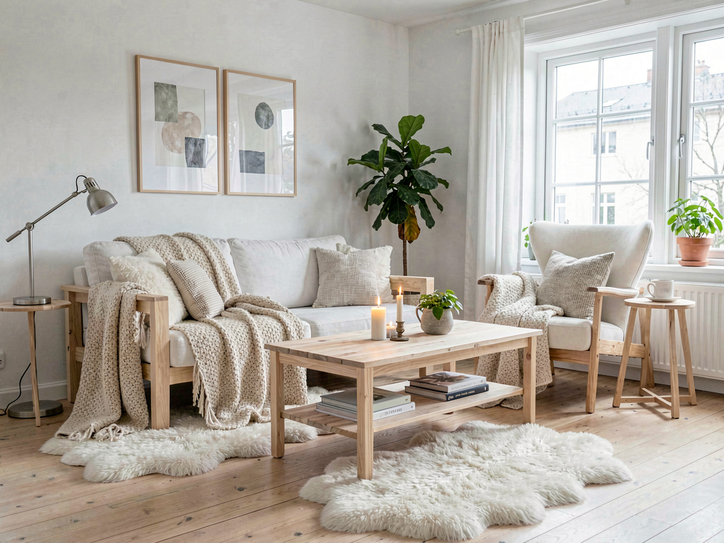 Scandinavian living room design
