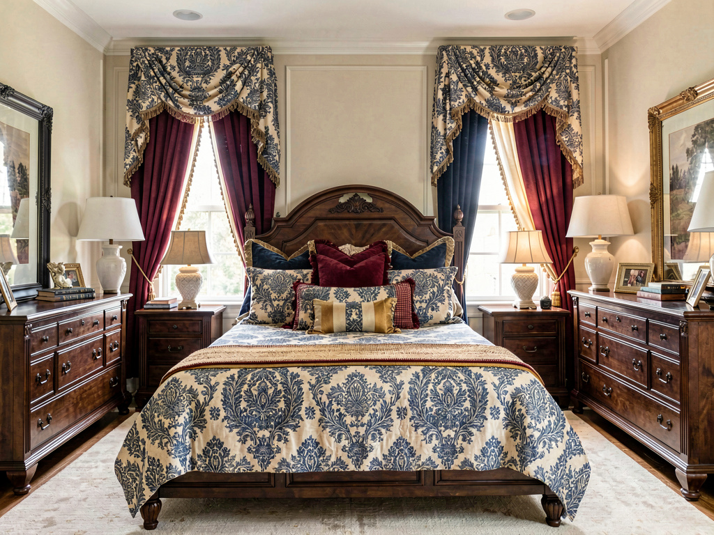 Traditional bedroom design