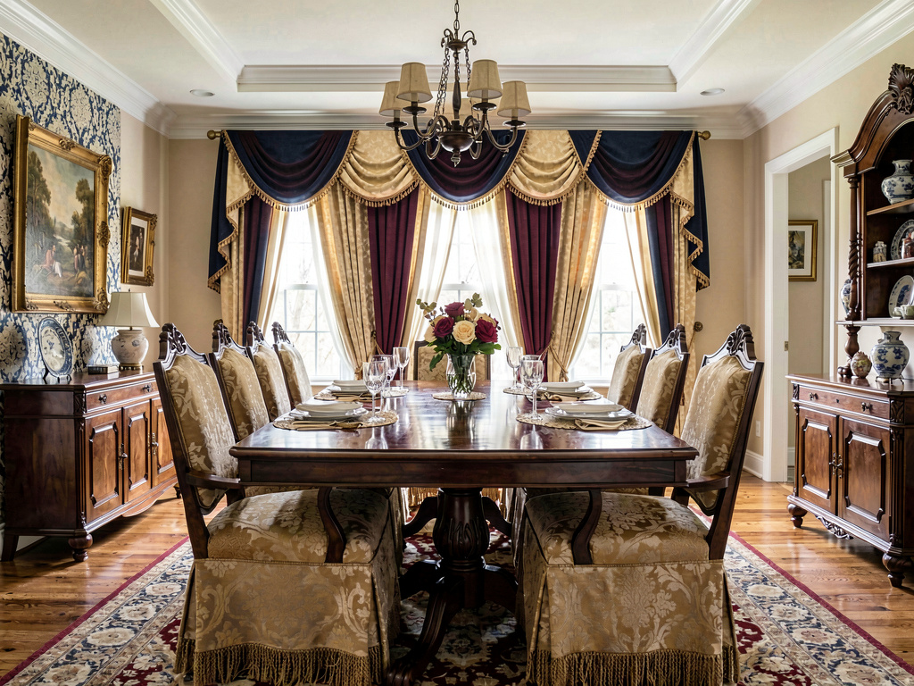 Traditional dining room design
