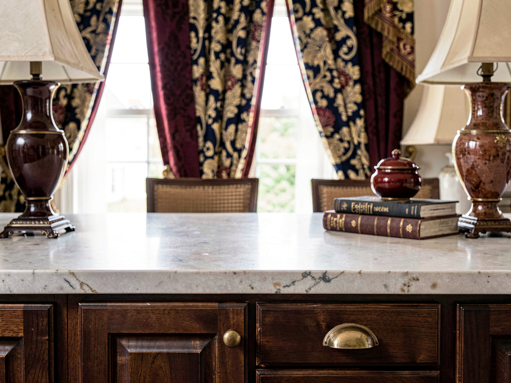 Traditional Living room detail shot