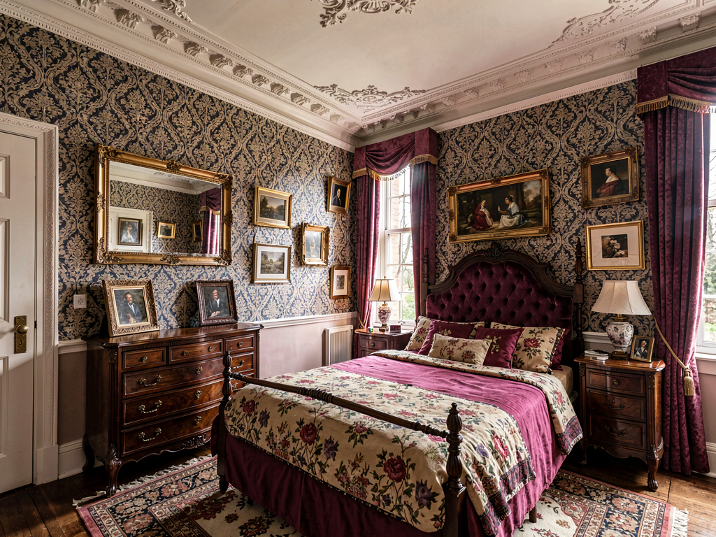 Victorian bedroom design