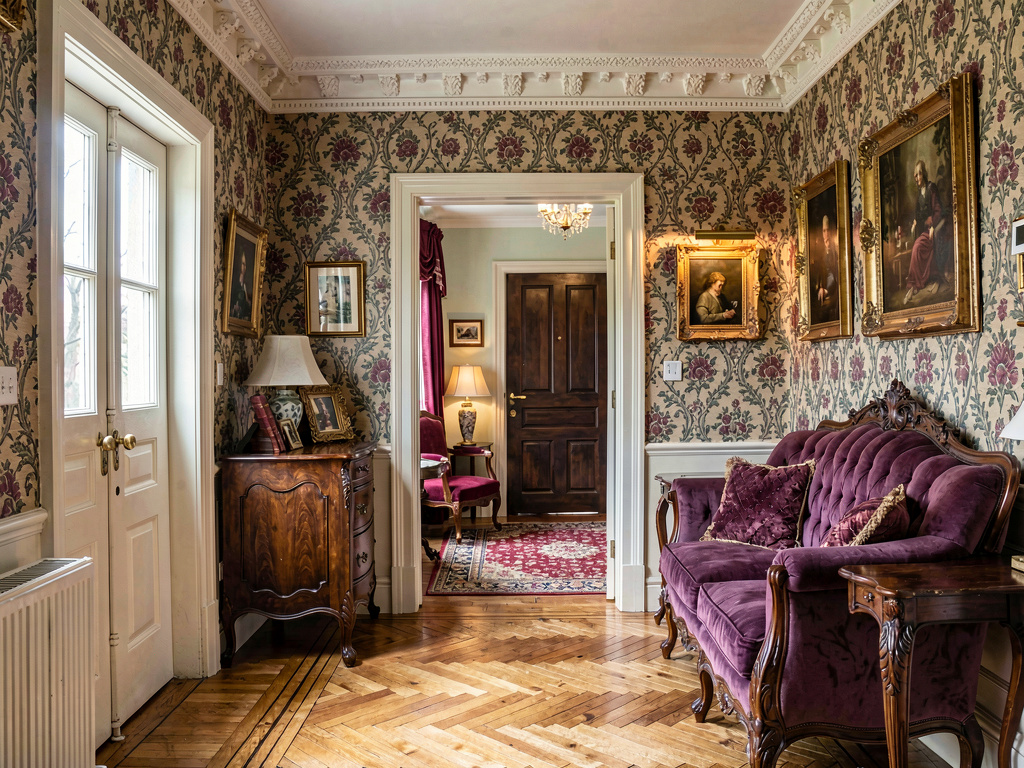 Victorian entryway design