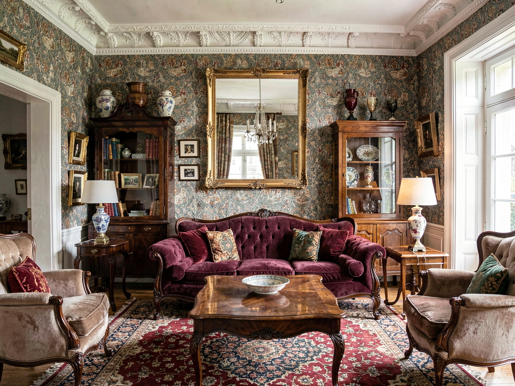 Victorian living room design