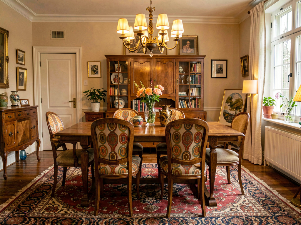 Vintage dining room design