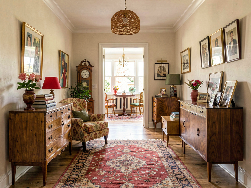 Vintage entryway design