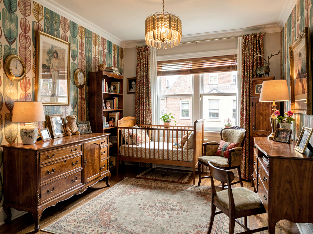 Vintage nursery design