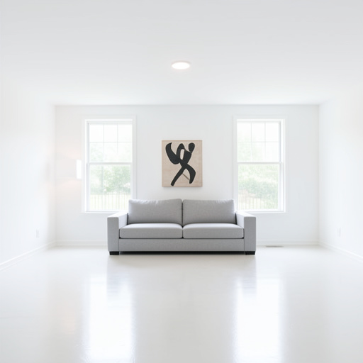 Minimalism interior design style