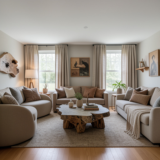 Organic Modern interior design style